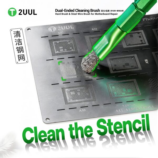2UUL CL15 Dual-Ended Cleaning Brush