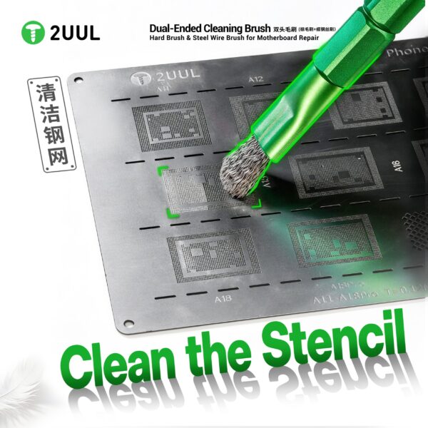 2UUL CL15 Dual-Ended Cleaning Brush