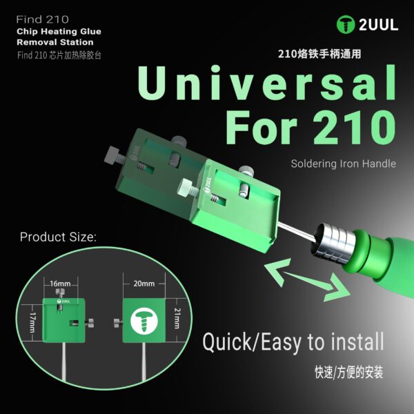2UUL FD40 Chip Heating Glue Removal Station