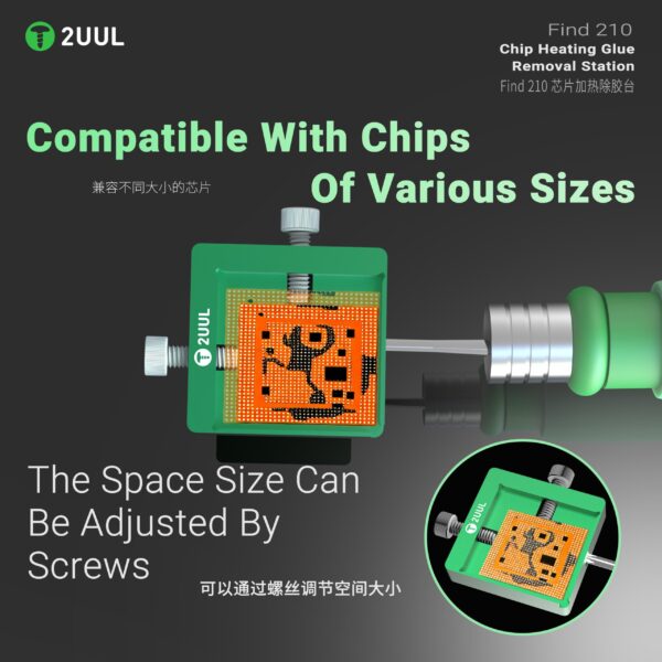 2UUL FD40 Chip Heating Glue Removal Station