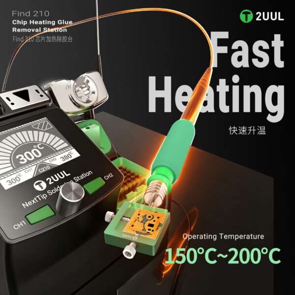 2UUL FD40 Chip Heating Glue Removal Station