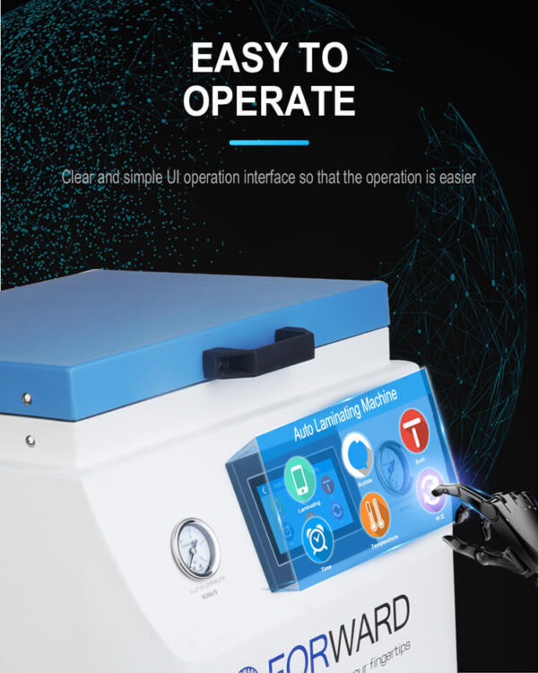IOS_Full-automatic_OCA_Laminating_Machine-5 FORWARD IOS 16 Inches All In One OCA Laminating Machine