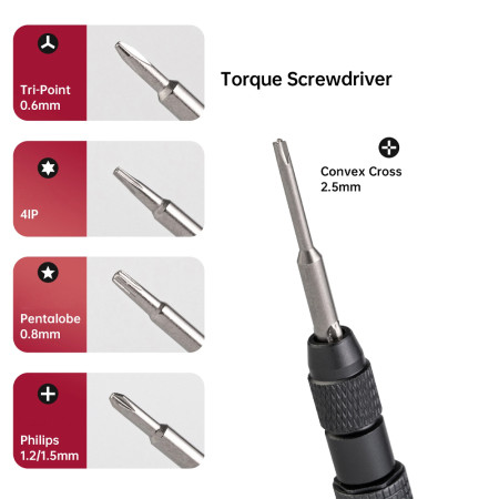 Mr.Yang M.Y-TX01 Strong Magnetic Torque Screwdriver with 5 Bits