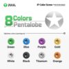 2UUL SC13 IP Color Screw Charge Port Spare Screw Kit (360pcs/Box)