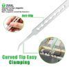 2UUL TW23 Curved Tip Non-magnetic Daily Tweezer