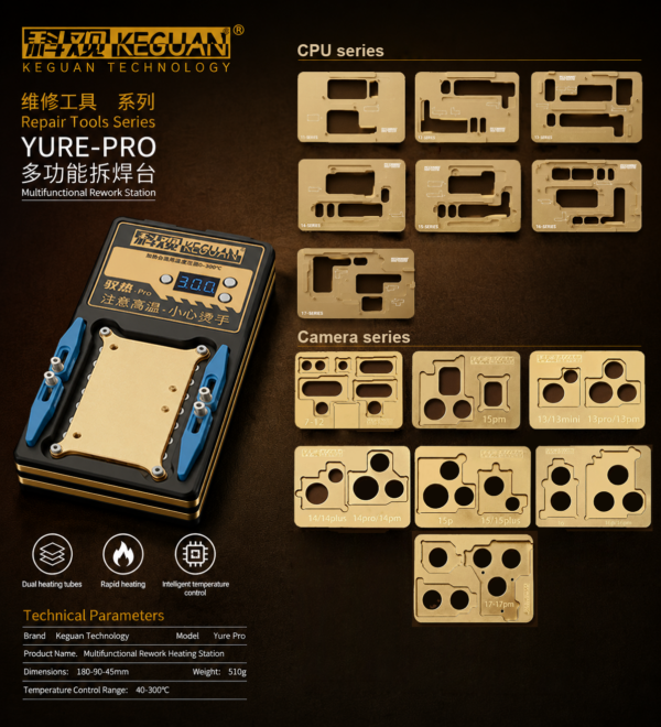 Keguan YURE-PRO Intelligent Iphone Platform Preheater