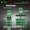 2uul TC01 Mini / TC02 Max Adjustable Screen Clamp for Phones / iPad Glass Replacement