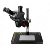 H73f701d4cbbb4ba89ee3d6a5692fa0b9z Kaisi S6 6.8X-68X 110mm Working Place Trinocular Microscope