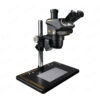 H892f5f70b79c4ac9a953010d44ffeec2F Kaisi S6 6.8X-68X 110mm Working Place Trinocular Microscope