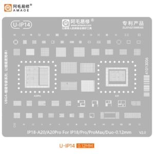 Amaoe Stencil For Iphone 18Pro / 18ProMax
