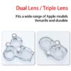 M.Y Mr Yang iPhone Rear Camera Lens Dust Cover Set