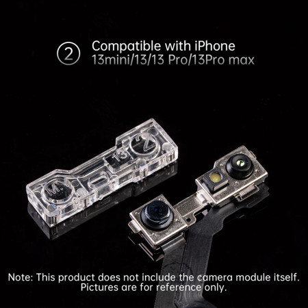 M.Y Mr Yang iPhone Front Camera Lens Cover set X to 17Pro Max