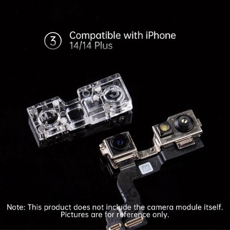 M.Y Mr Yang iPhone Front Camera Lens Cover set X to 17Pro Max