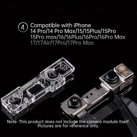 M.Y Mr Yang iPhone Front Camera Lens Cover set X to 17Pro Max